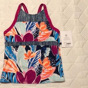 👙*Athleta Girl* size 14 tankini with support pads
